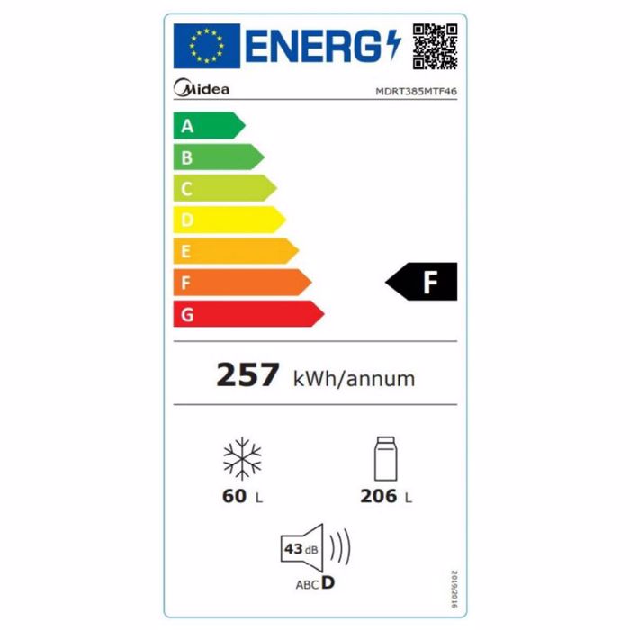 Psugio Midea MDRT385MTE46 Inox E